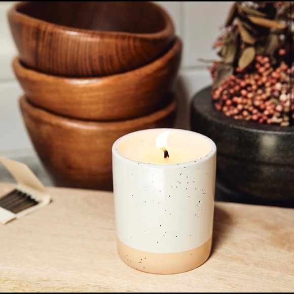 Botanica Autumn Sunset Speckled Ceramic Soy Candle - Picture 1 of 3